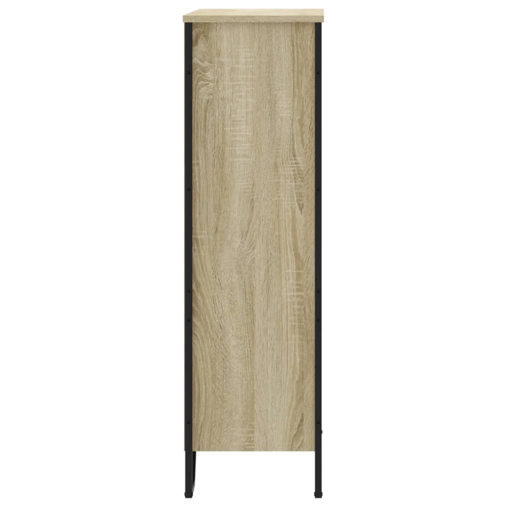 Bücherregal Sonoma-Eiche 80x31x106 cm Holzwerkstoff