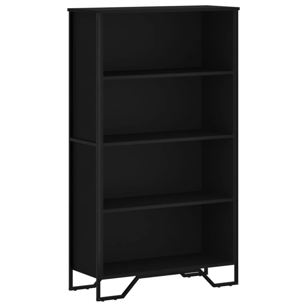 Bookshelf Black 80x31x137.5 cm Wood Material