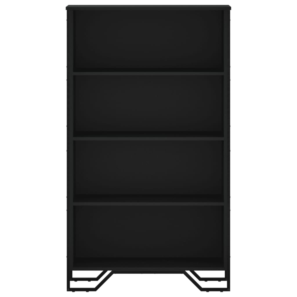 Bookshelf Black 80x31x137.5 cm Wood Material