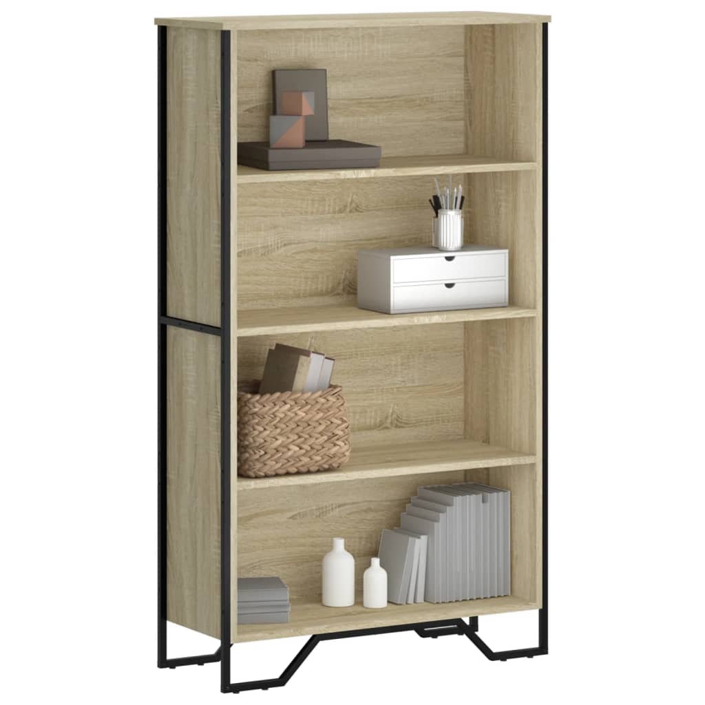 Bookshelf Sonoma Oak 80x31x137.5 cm Wood Material