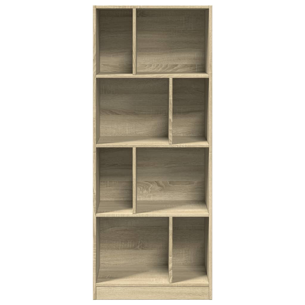 Bookshelf Sonoma Oak 57x28.5x141 cm Wood Material