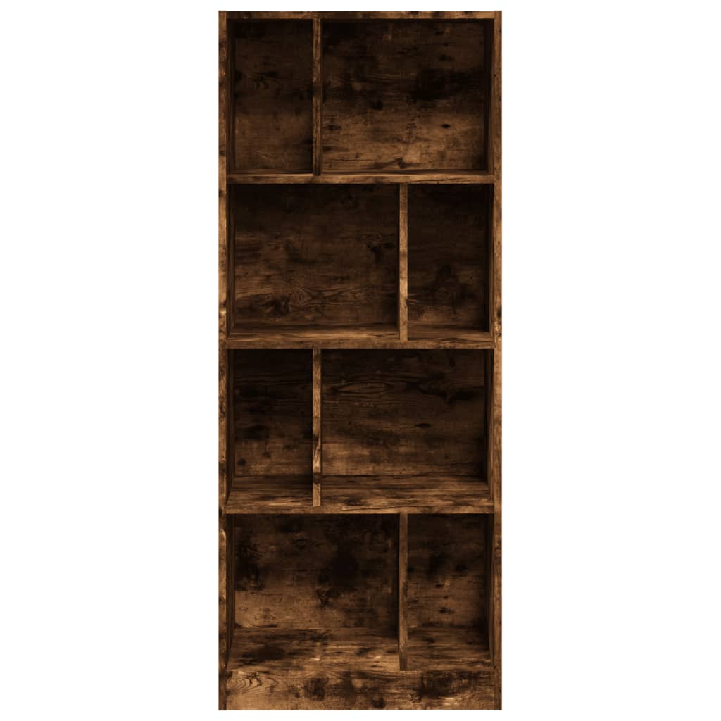 Bookshelf Smoked Oak 57x28.5x141 cm Wood Material