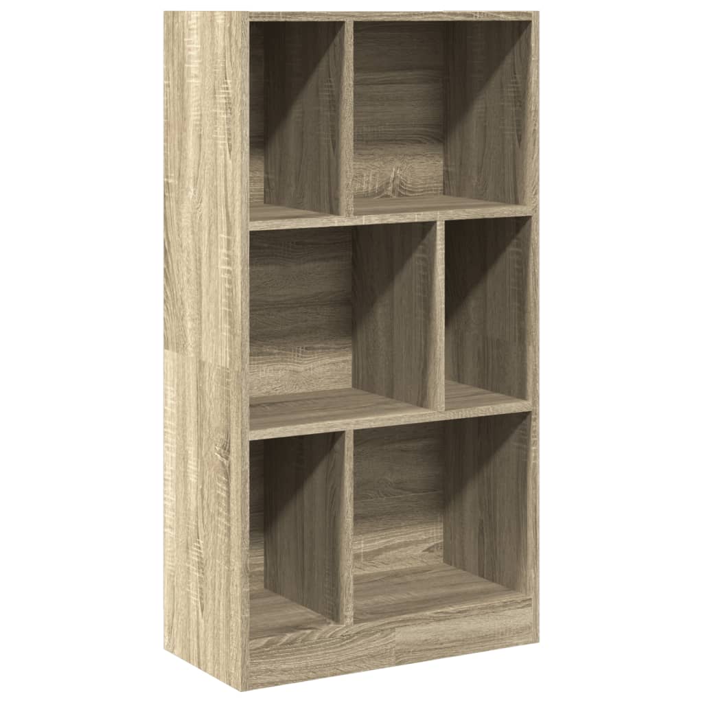 Bookshelf Sonoma Oak 57x28.5x107.5 cm Wood Material