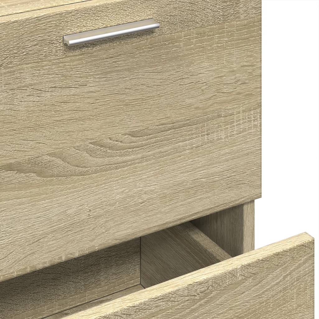 Washbasin base cabinet Sonoma oak 40x37x59 cm wood material