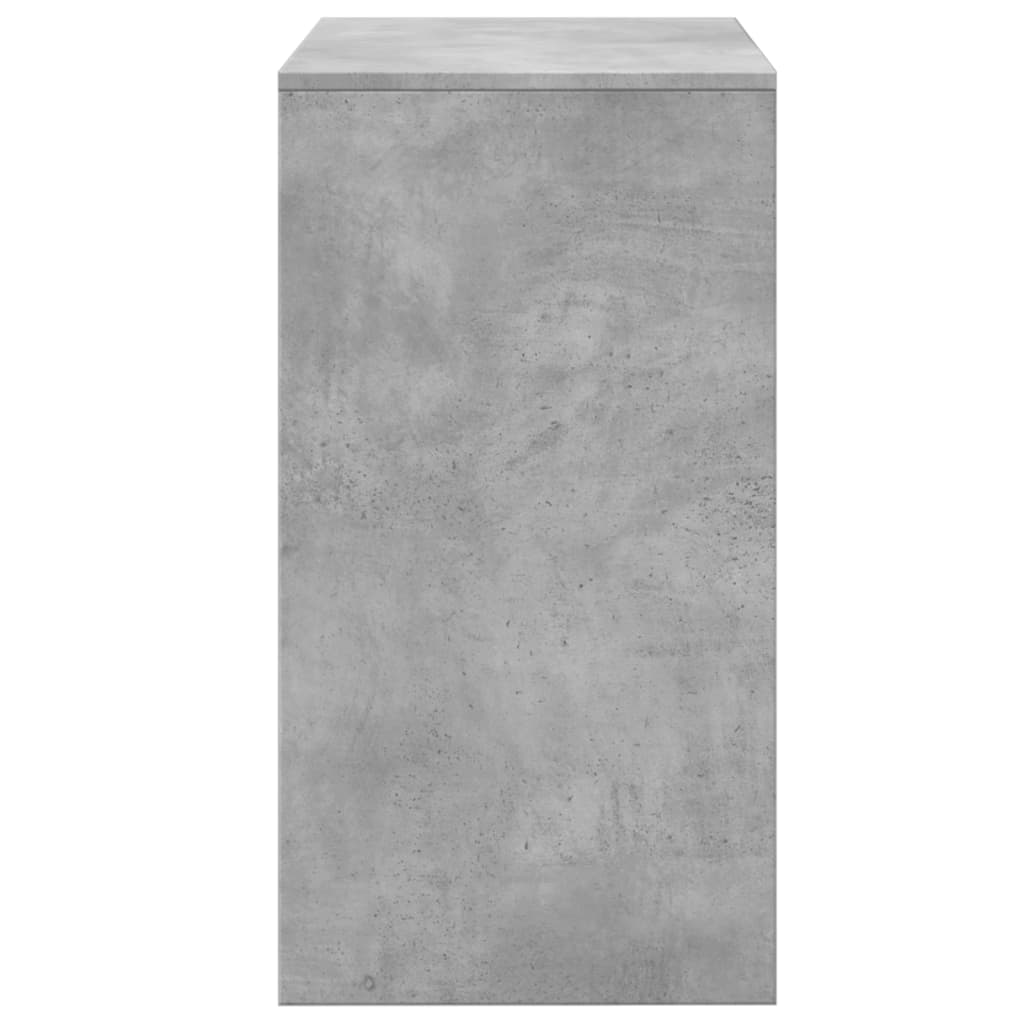 Dressing Table with Stool Concrete Grey 60x40x113.5 cm