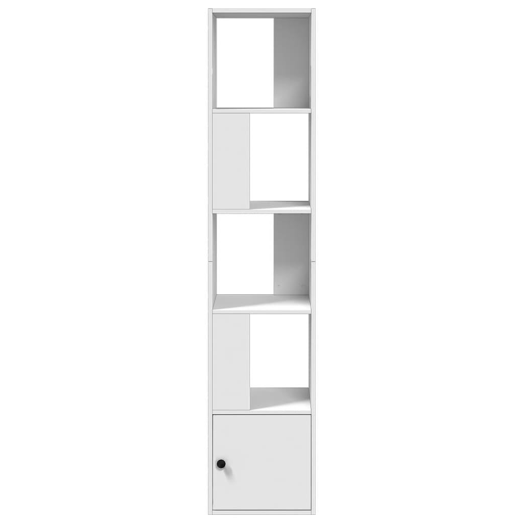 Bookcase White 40x36x189 cm Wood Material