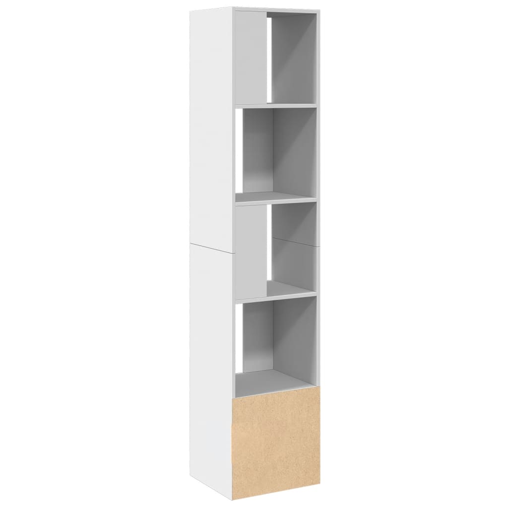 Bookcase White 40x36x189 cm Wood Material