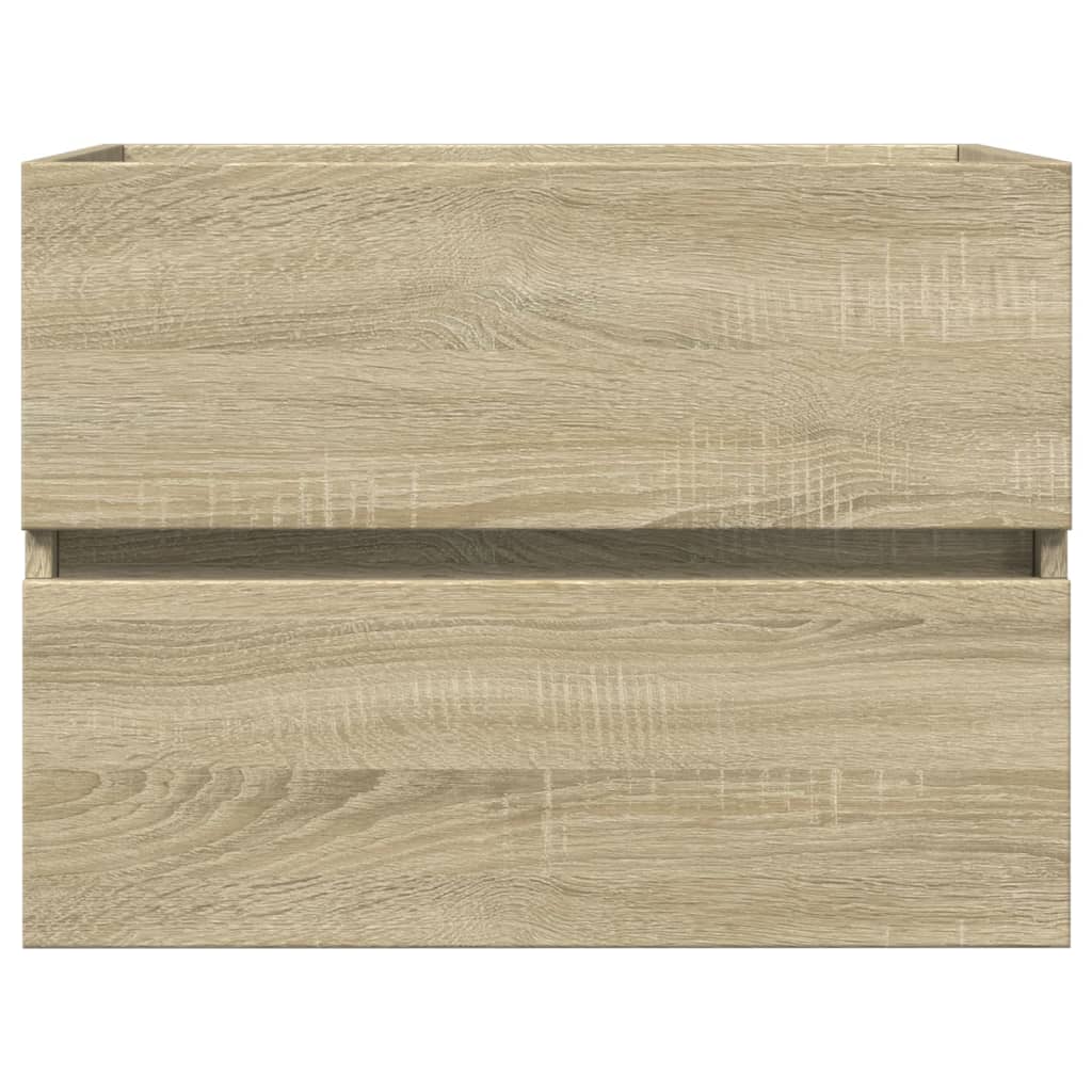 Waschbeckenunterschrank Sonoma-Eiche 60x38,5x45cm Holzwerkstoff