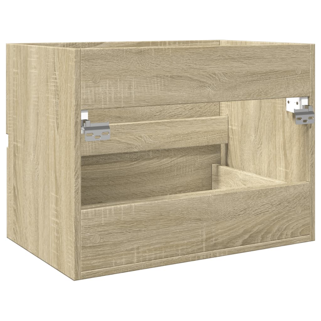 Washbasin base cabinet Sonoma oak 60x38.5x45cm wood material