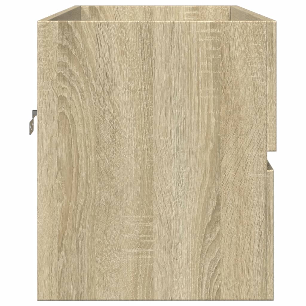 Washbasin base cabinet Sonoma oak 90x38.5x45cm wood material