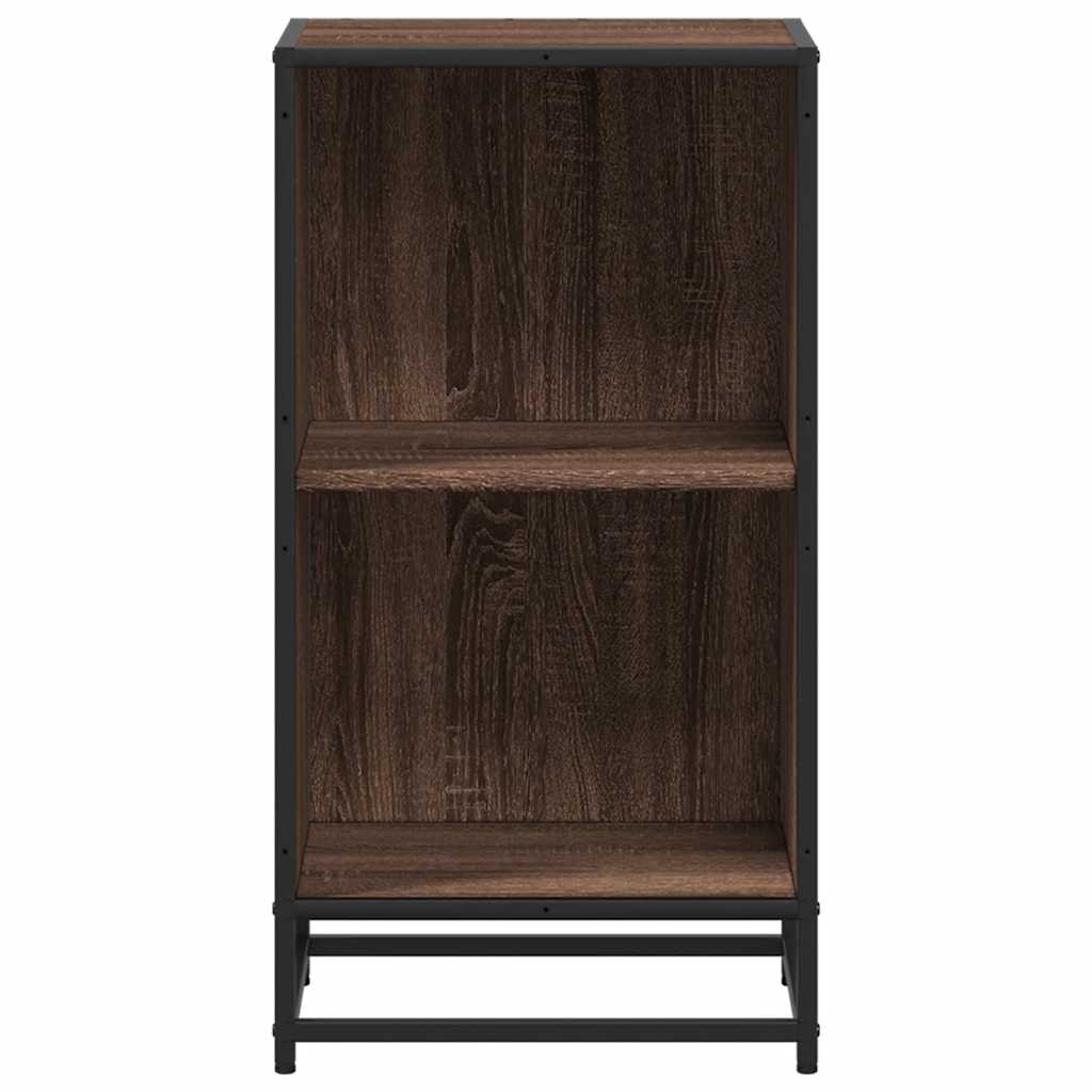 Bookshelf Brown Oak Look 40x35x76 cm Wood Material