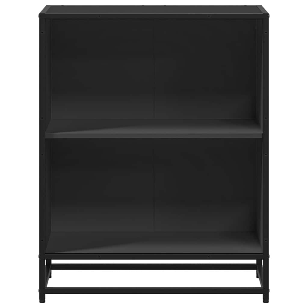 Bookshelf Black 60x35x76 cm Wood Material