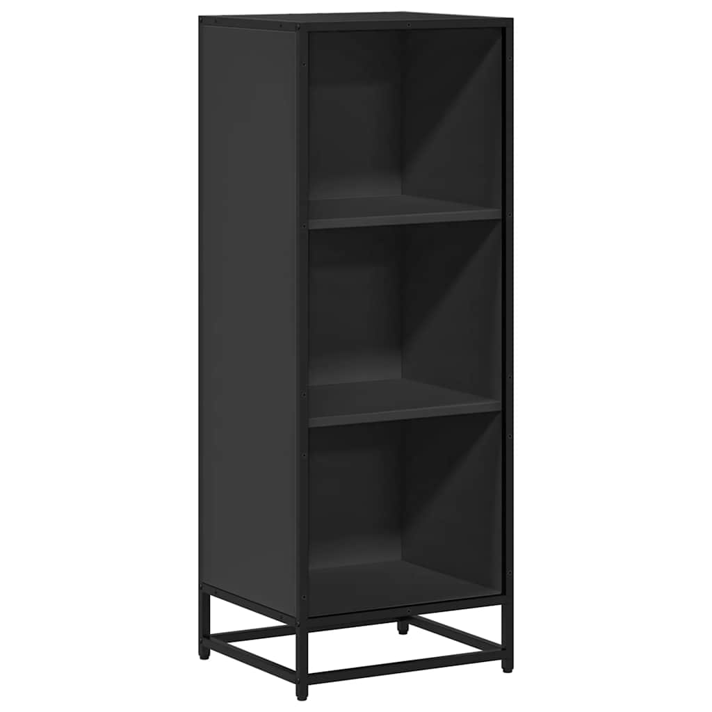 Bookshelf Black 40x35x107.5 cm Wood Material