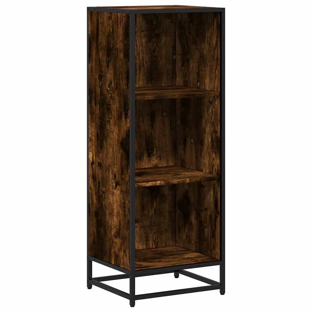 Bookshelf Smoked Oak 40x35x107.5 cm Wood Material