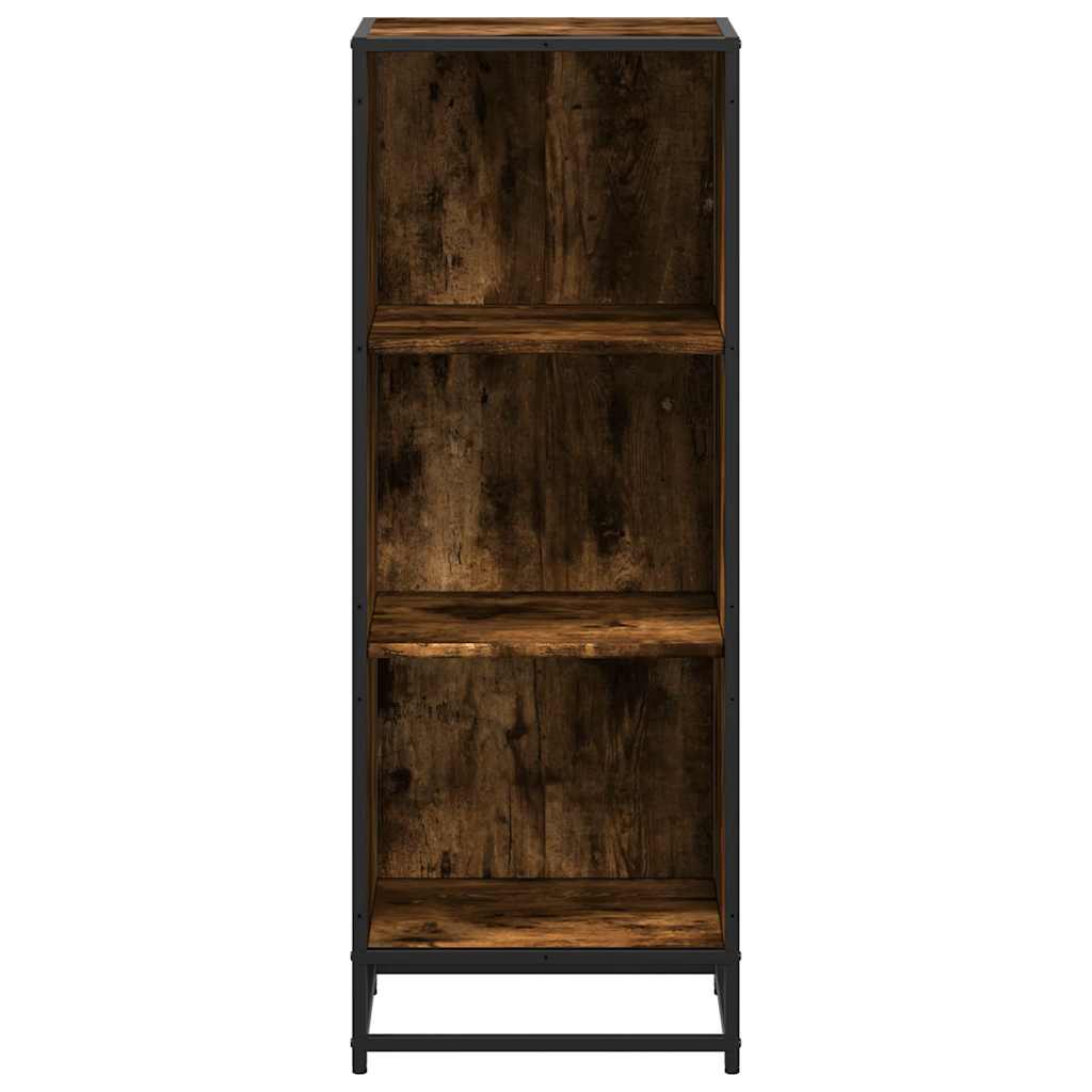 Bookshelf Smoked Oak 40x35x107.5 cm Wood Material