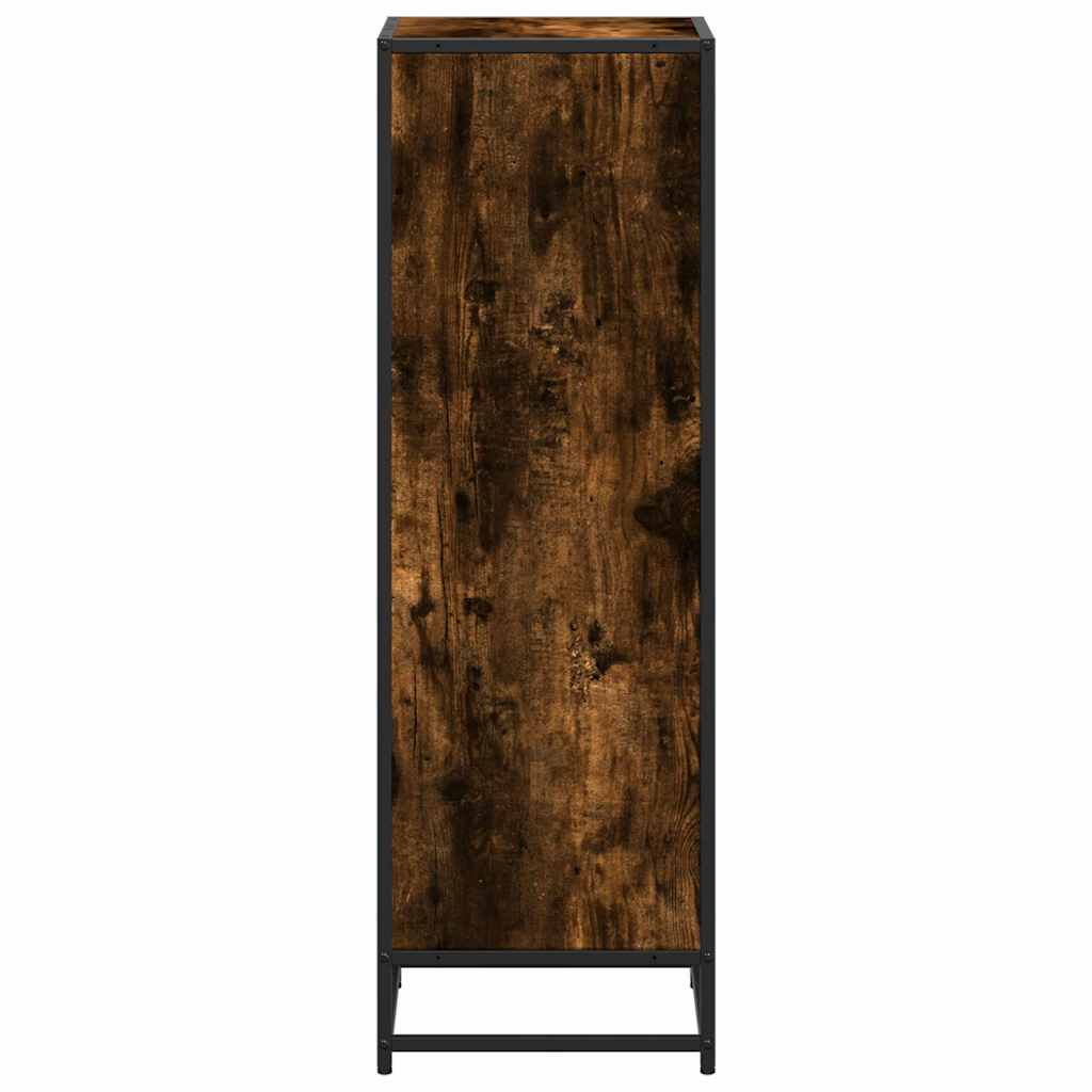 Bookshelf Smoked Oak 40x35x107.5 cm Wood Material