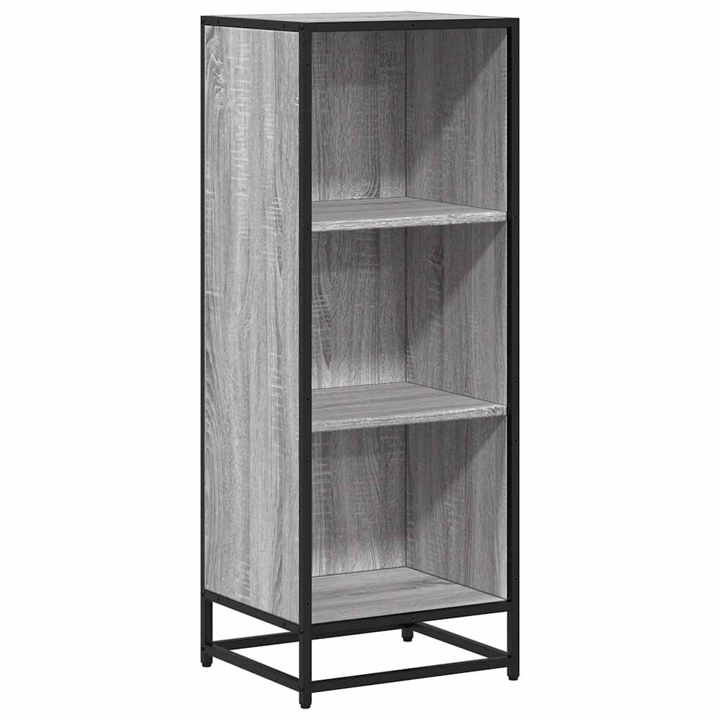 Bookshelf Gray Sonoma 40x35x107.5 cm Wood Material