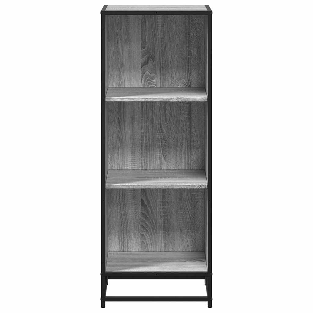 Bookshelf Gray Sonoma 40x35x107.5 cm Wood Material