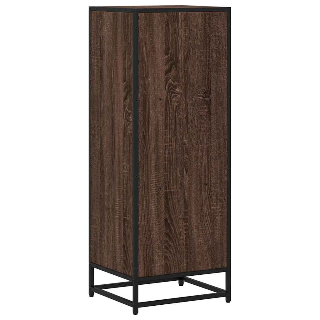 Bookshelf Brown Oak Look 40x35x107.5 cm Wood Material