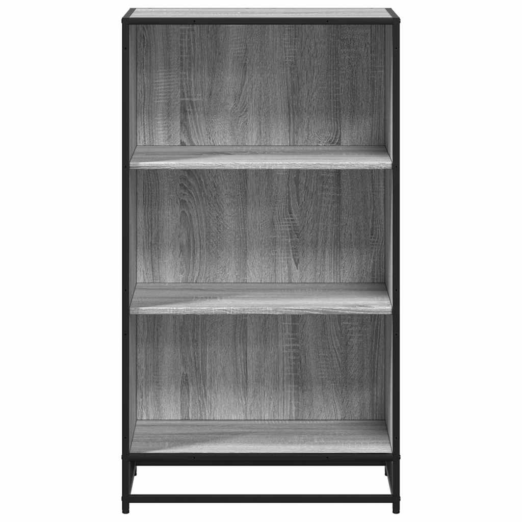 Bookshelf Gray Sonoma 60x35x107.5 cm Wood Material