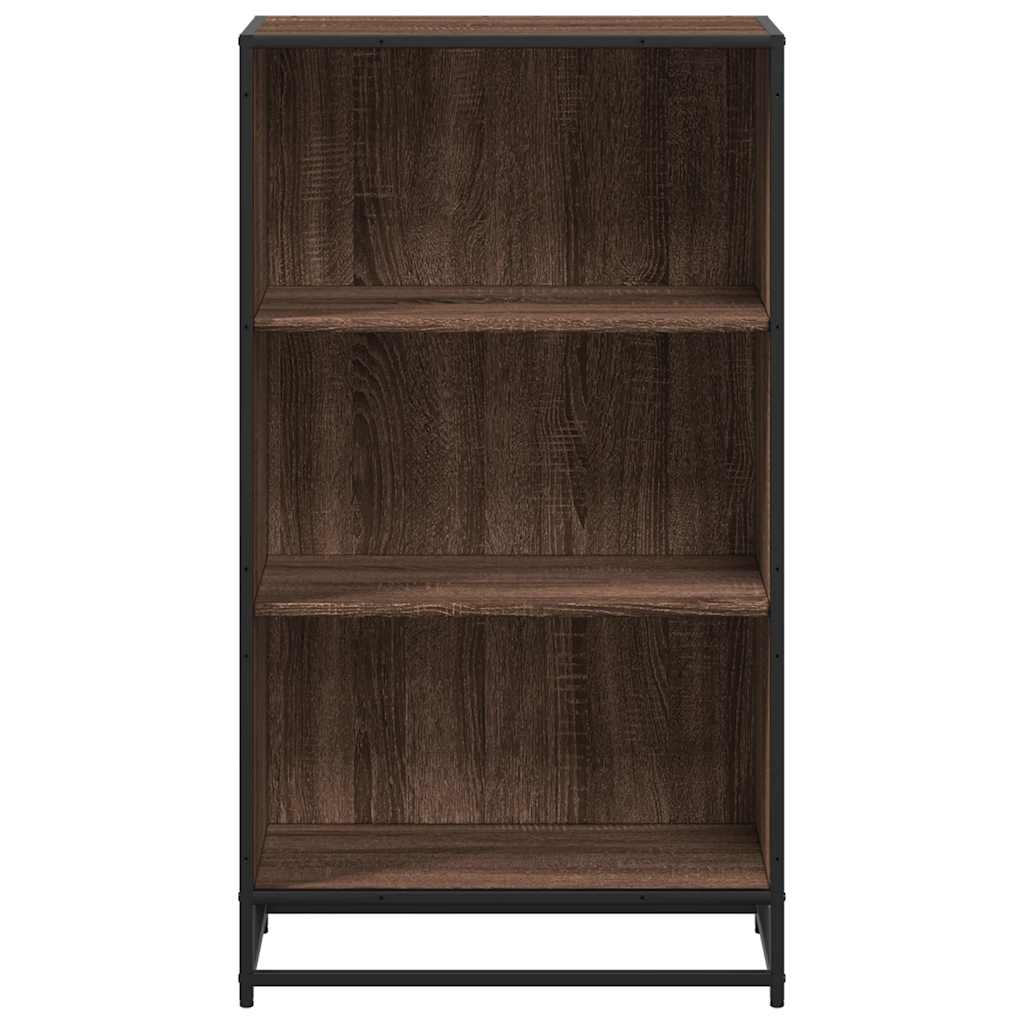 Bookshelf Brown Oak Look 60x35x107.5 cm Wood Material