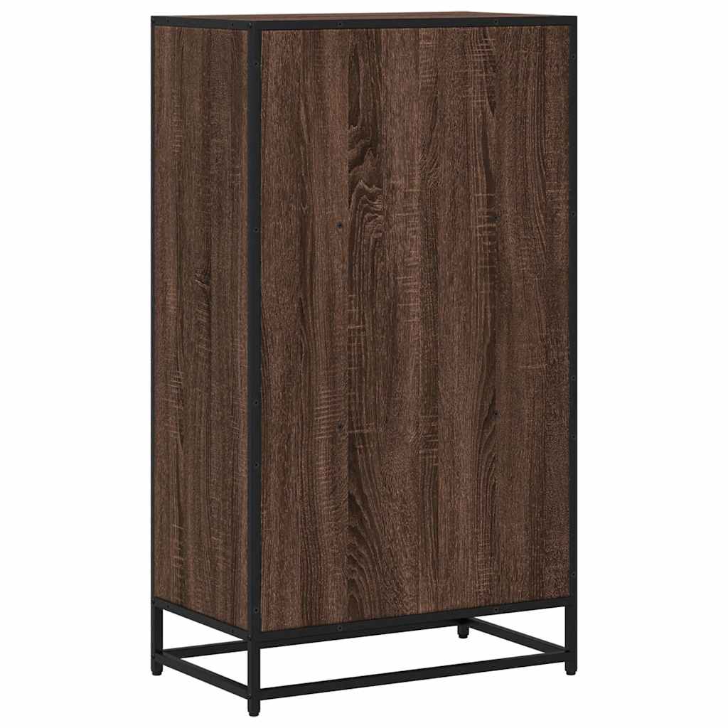 Bookshelf Brown Oak Look 60x35x107.5 cm Wood Material