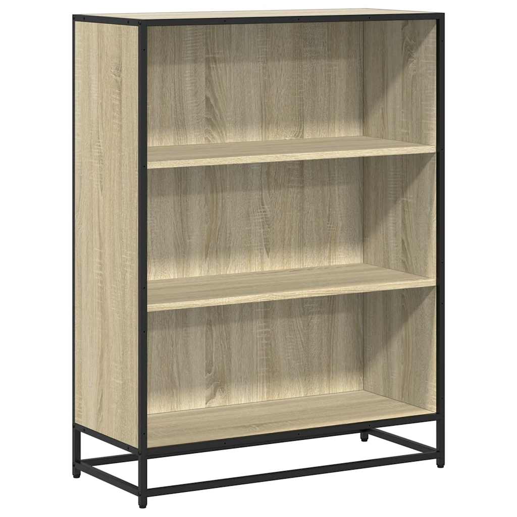 Bookcase Sonoma Oak 80.5x35x107.5 cm Wood Material