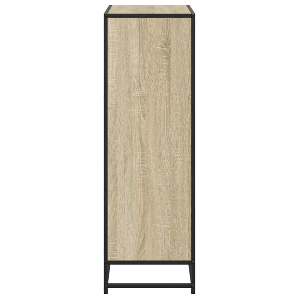 Bücherschrank Sonoma-Eiche 80,5x35x107,5 cm Holzwerkstoff