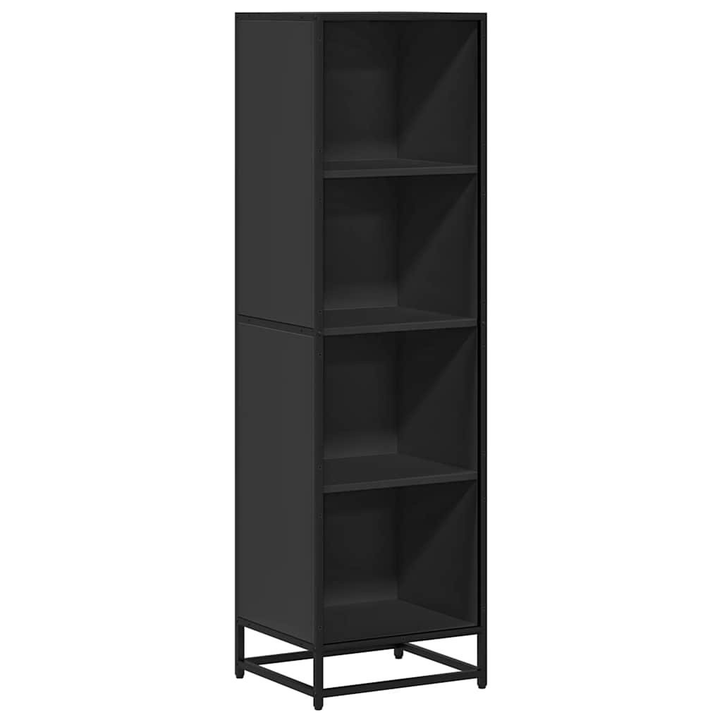 Bookshelf Black 40x35x139 cm Wood Material