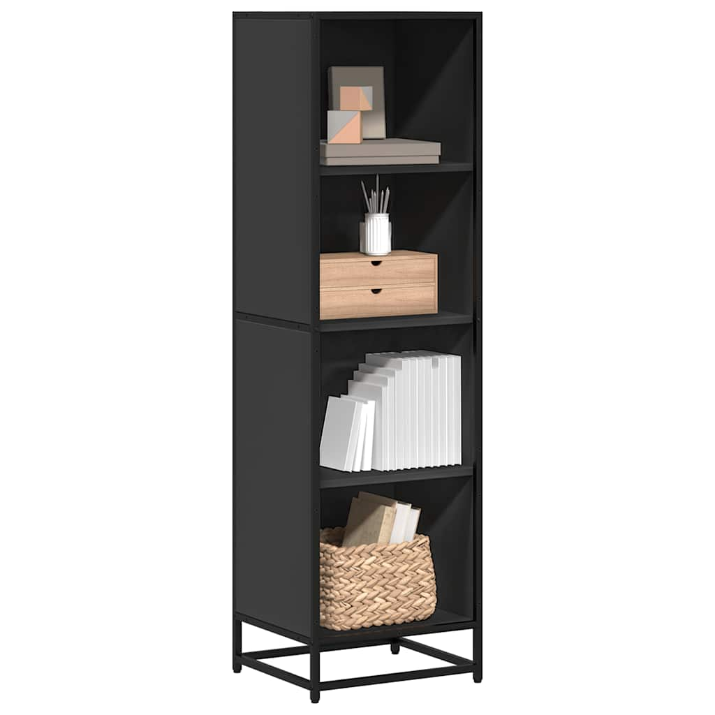 Bookshelf Black 40x35x139 cm Wood Material