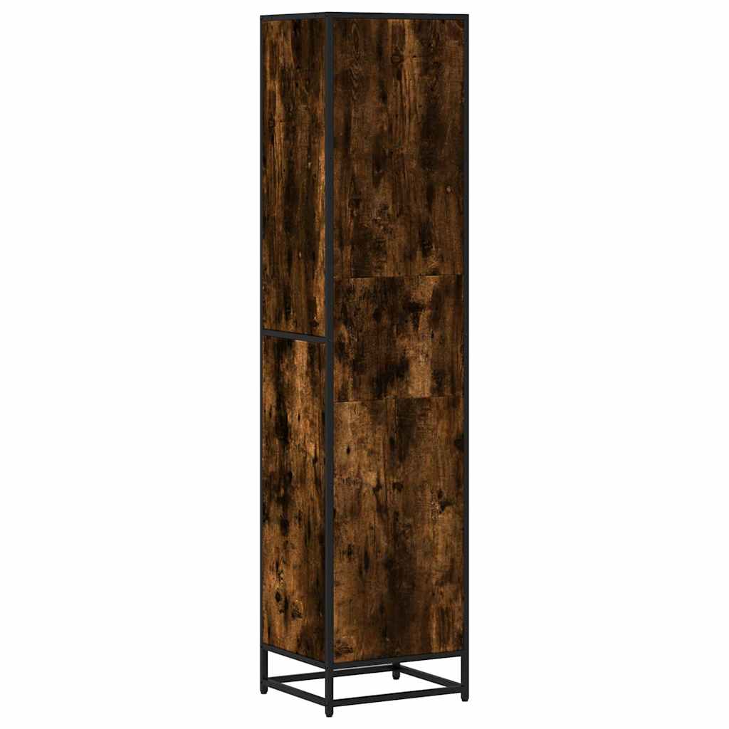 Bookshelf Smoked Oak 40x35x170.5 cm Wood Material