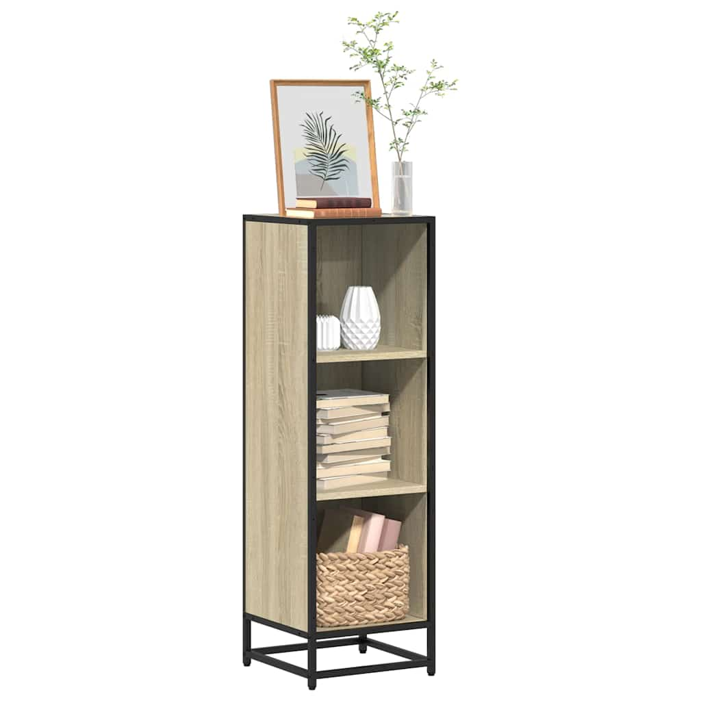 Bookshelf Sonoma Oak 33.5x33x107.5 cm Wood Material