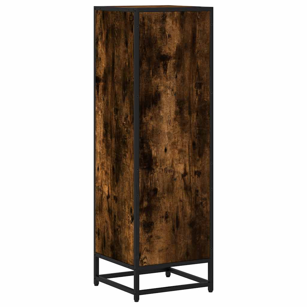 Bookshelf Smoked Oak 33.5x33x107.5 cm Wood Material