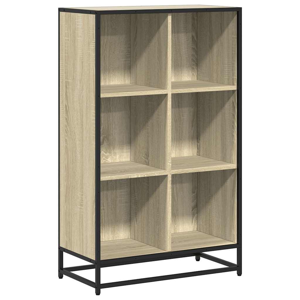 Bookshelf Sonoma Oak 65.5x33x107.5 cm Wood Material