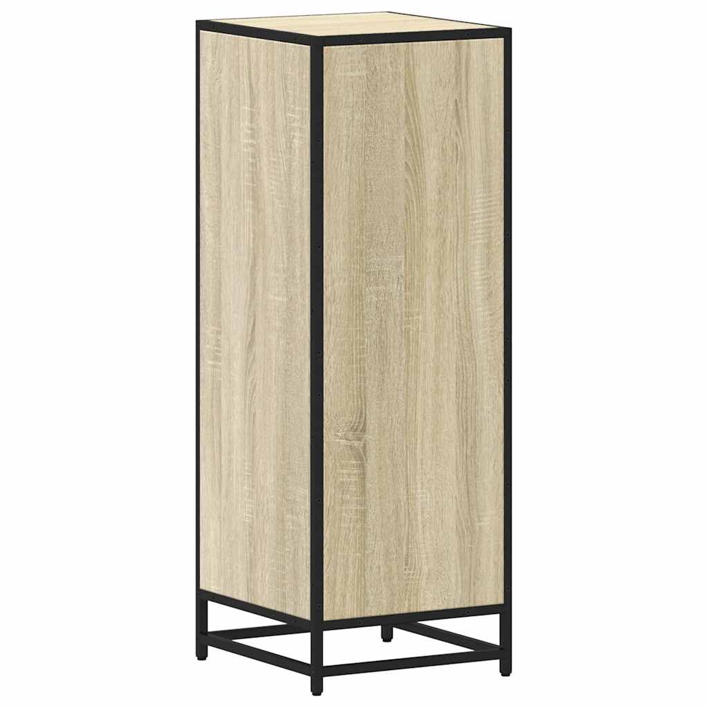 Bathroom Cabinet Sonoma Oak 35x37.5x100 cm Wood Material