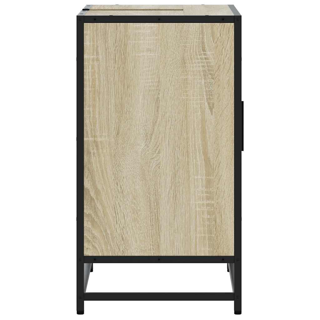 Badschrank Sonoma-Eiche 65x33x60 cm Holzwerkstoff