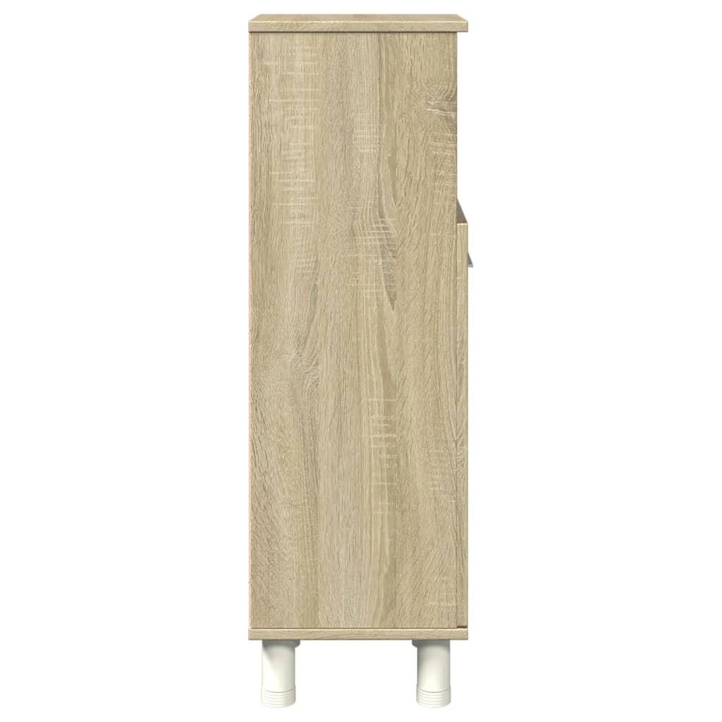 Bathroom Cabinet Sonoma Oak 30.5x30x95 cm Wood Material