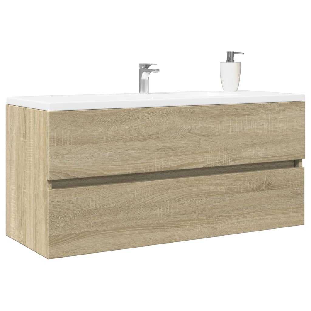 Washbasin cabinet Sonoma oak 100x38.5x45 cm wood material