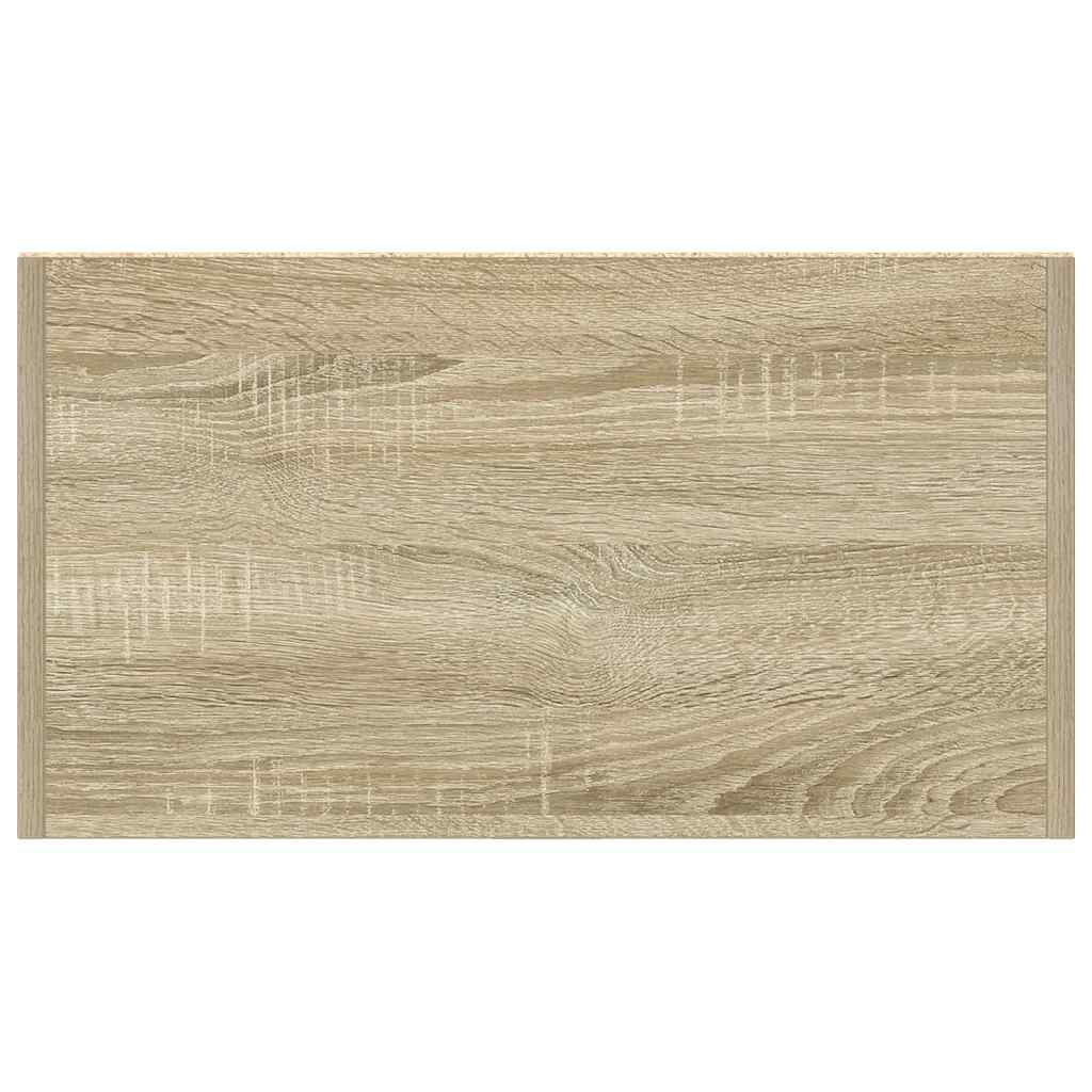 Badezimmerschrank Sonoma-Eiche 60x33x80 cm Holzwerkstoff