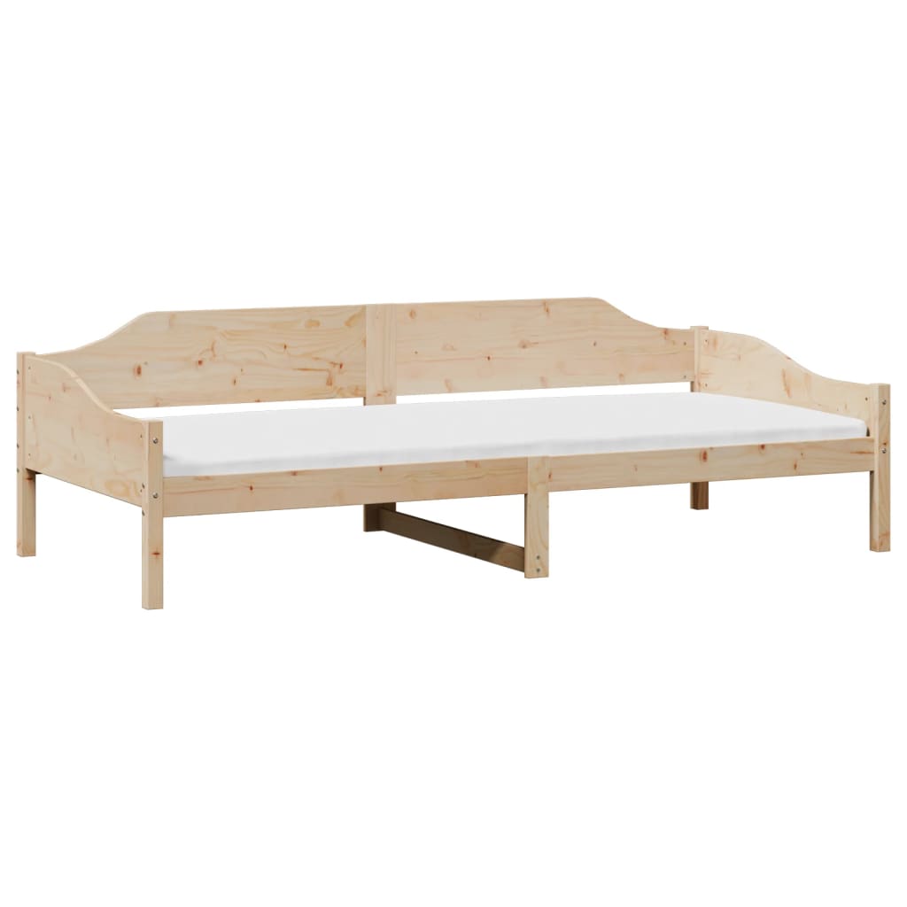 Solid wood bed without mattress 80x200 cm pinewood