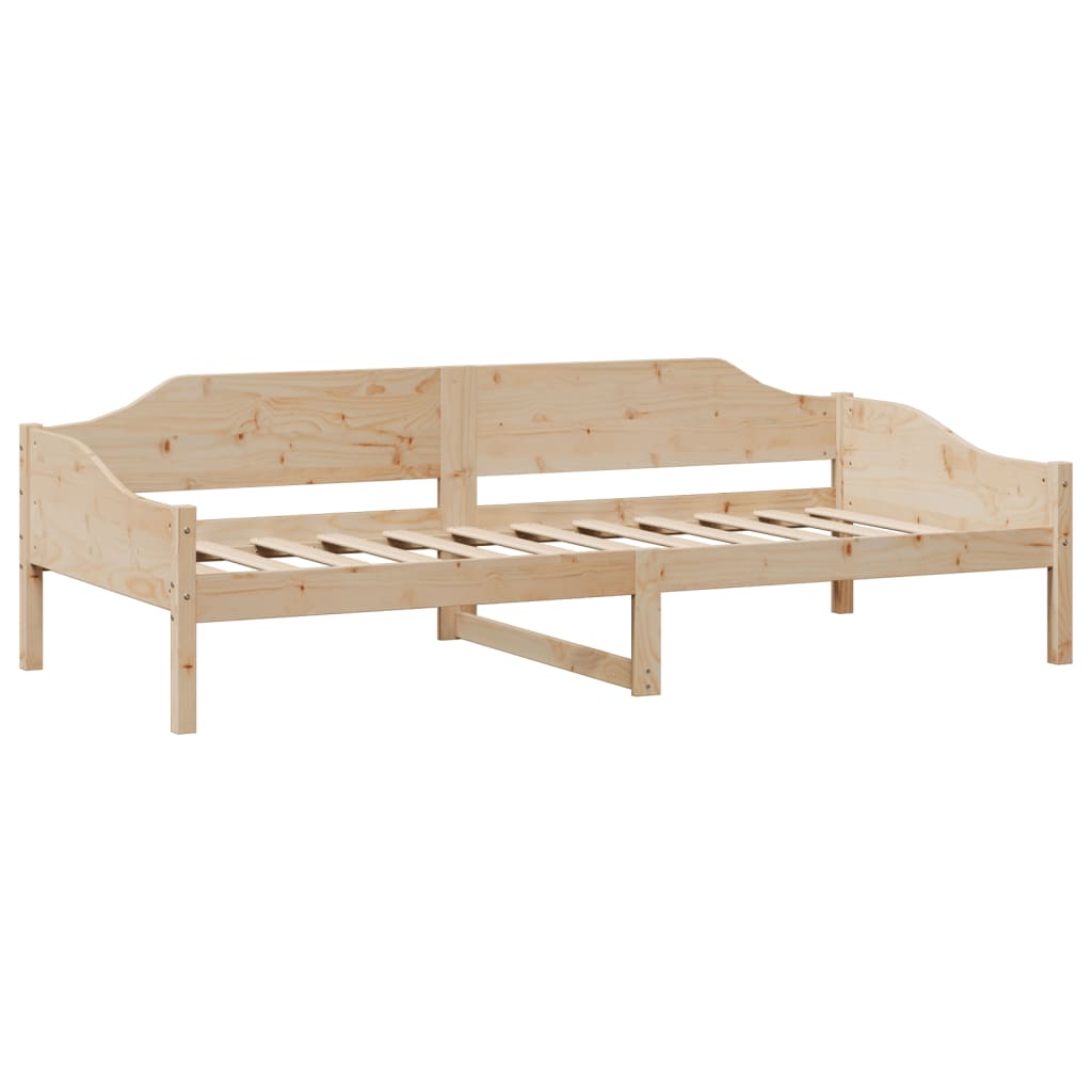 Solid wood bed without mattress 80x200 cm pinewood