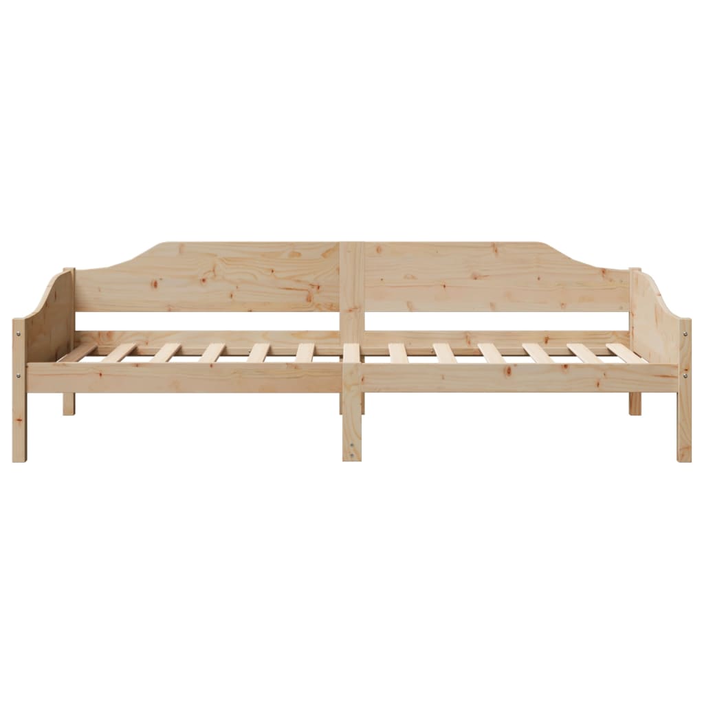 Solid wood bed without mattress 80x200 cm pinewood