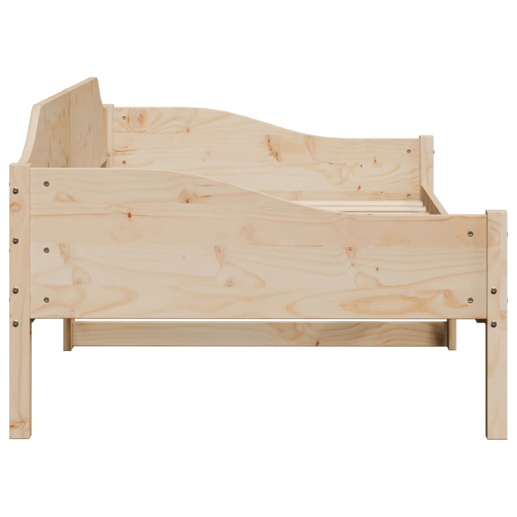 Solid wood bed without mattress 80x200 cm pinewood