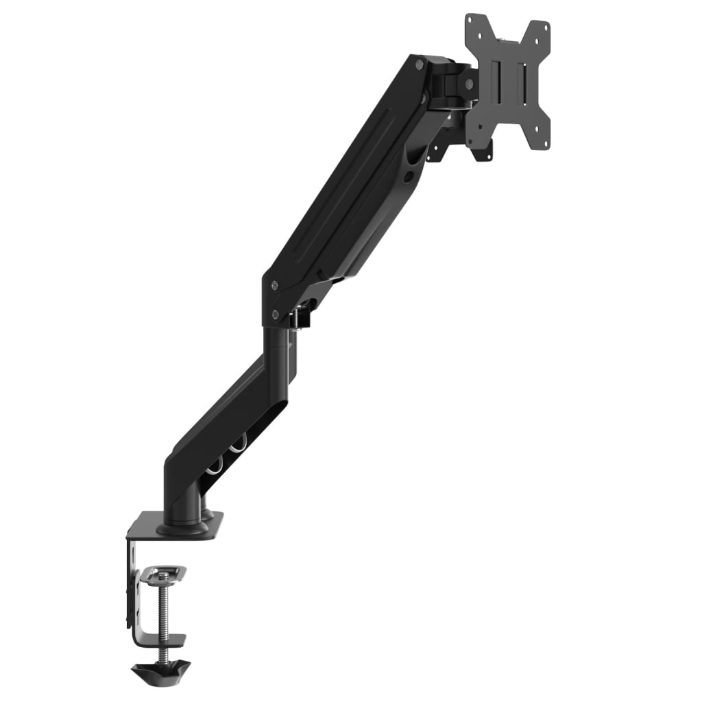 Double monitor arm for max 27 inch gas spring 20 kg