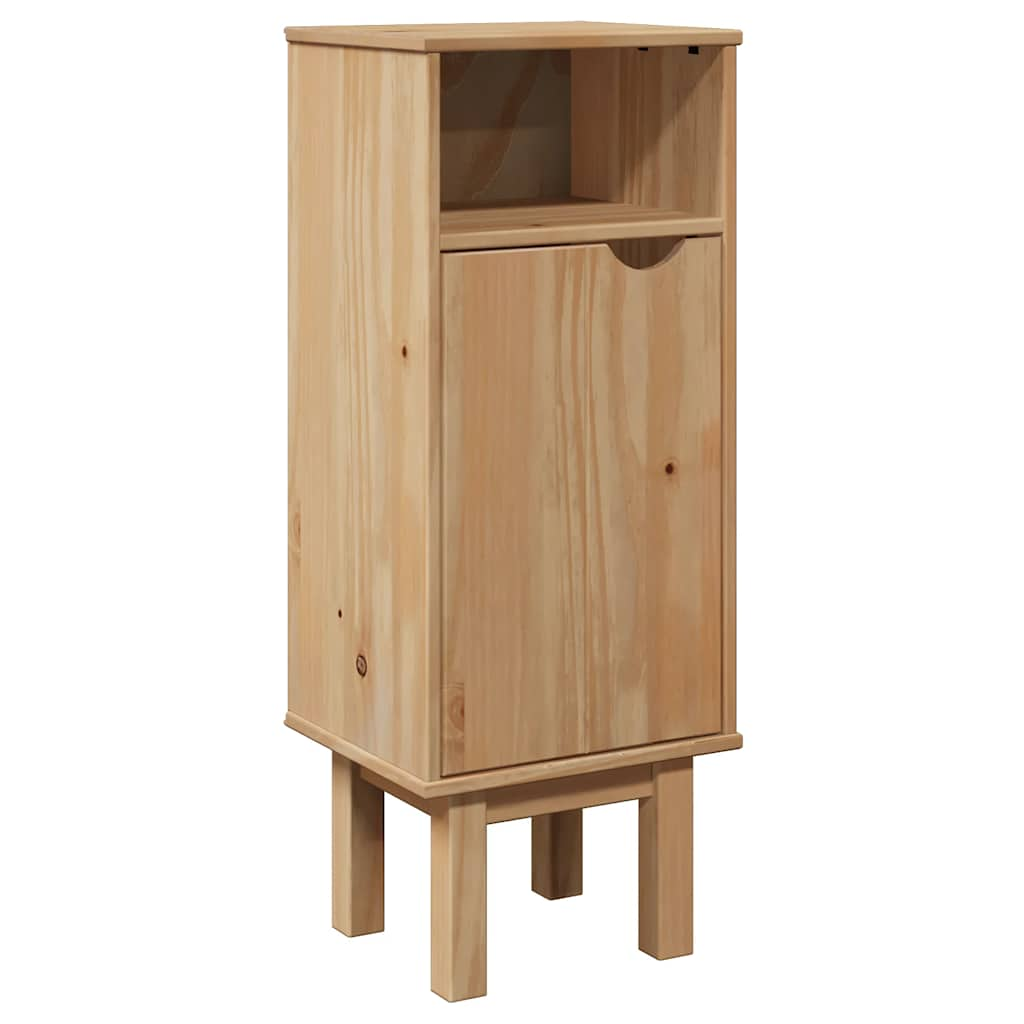 Bathroom wall cabinet OTTA 35x30x55 cm solid pine