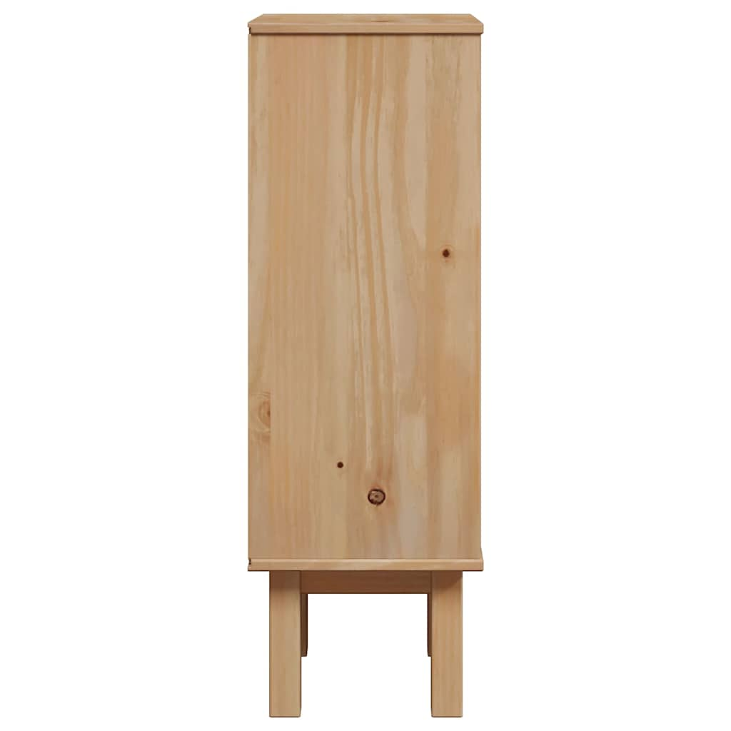 Bathroom cabinet OTTA 35x30x90 cm solid pine