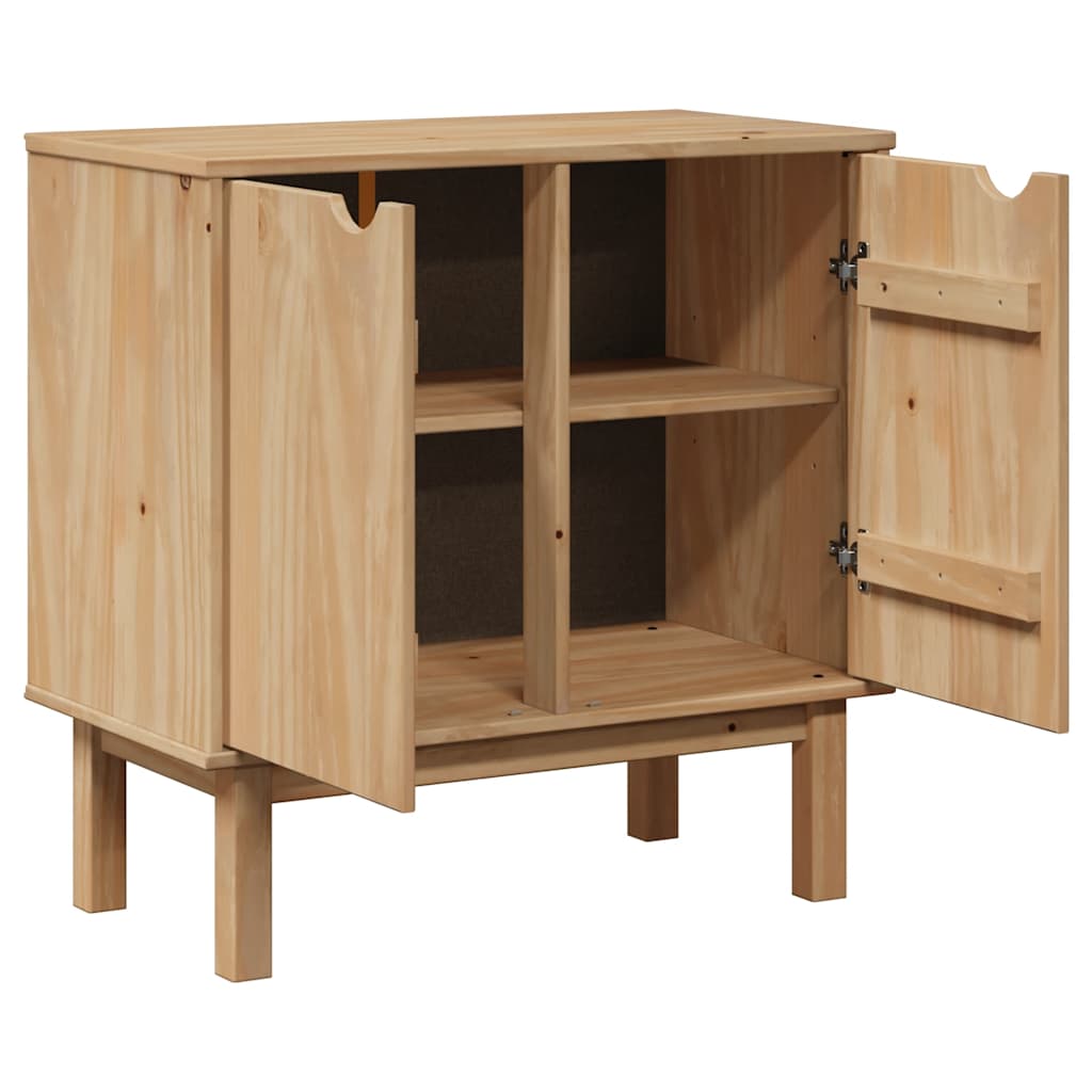 Hallway cupboard OTTA 75x40x75 cm solid pine