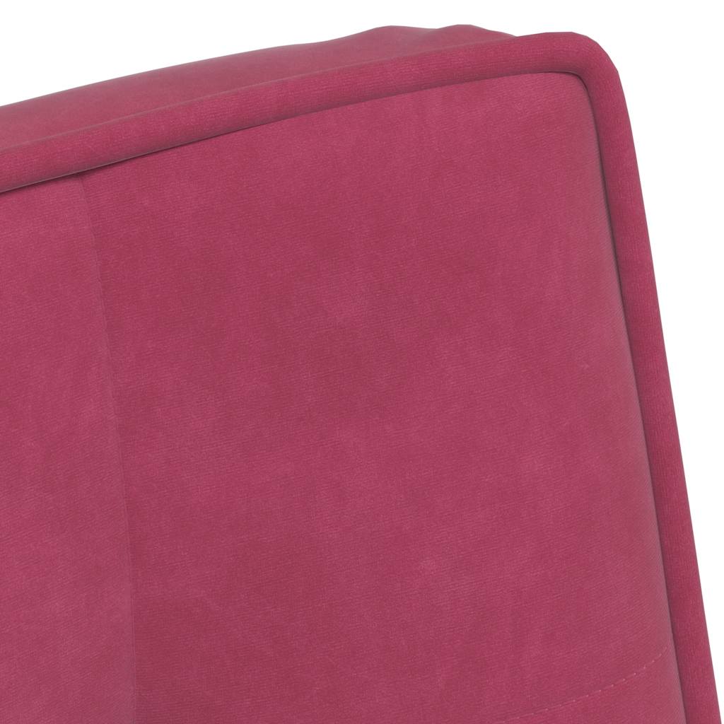 Relaxation chair wine red 64x74x84 cm velvet