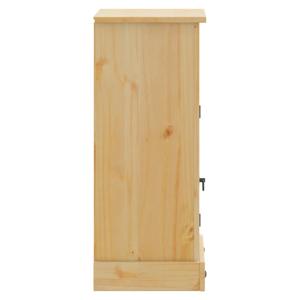 Bathroom cabinet Corona 45x33x80 cm solid pine wood