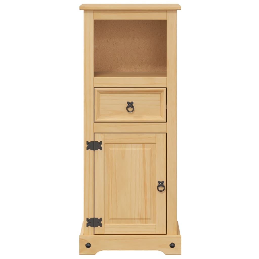 Bathroom cabinet Corona 45x33x110 cm solid pine wood